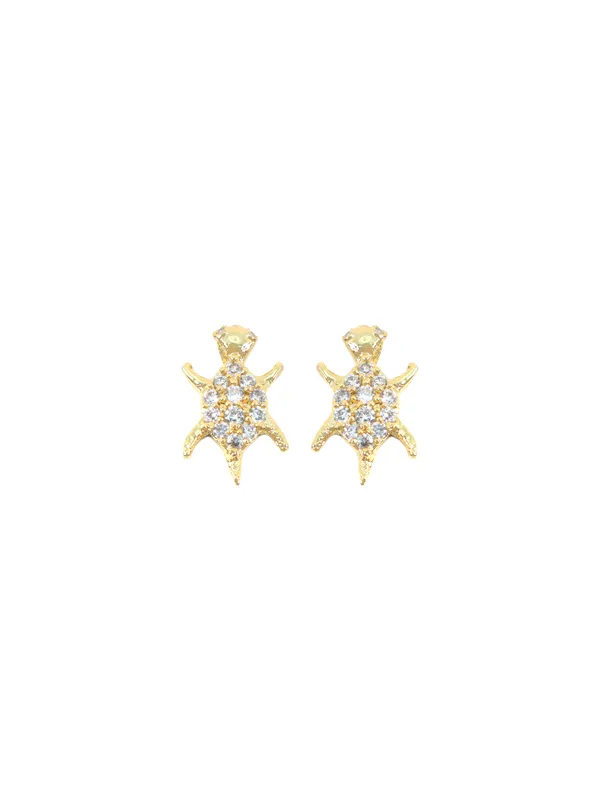 City_Girl_Cubic_Zirconia_24ct_Gold_Plated_Copper_Minimalist_Turtle_Pendant_Set_With_Mathcing_Earrings_For_Women_And_Girls_Ad_Lk_Set_008
