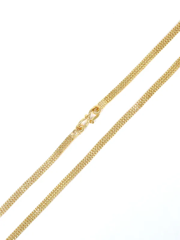 City_Girl_24_Ct_Gold_Plated_Anti_Tarnish_20_Inch_Copper_Chain_For_Men_And_Women_Cn_865