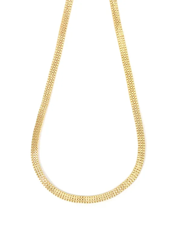 City_Girl_24_Ct_Gold_Plated_Anti_Tarnish_20_Inch_Copper_Chain_For_Men_And_Women_Cn_865