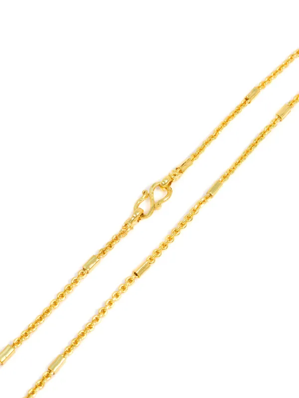 City_Girl_24_Ct_Gold_Plated_Anti_Tarnish_20_Inch_Copper_Chain_For_Girls_And_Women_Cn_1156