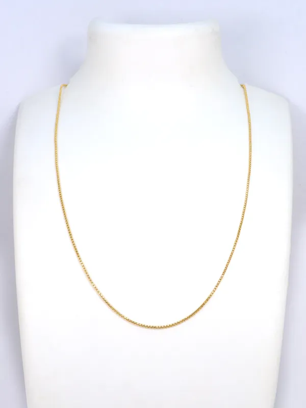 City_Girl_24_Ct_Gold_Plated_Anti_Tarnish_20_Inch_Copper_Chain_For_Girls_And_Women_Cn_1577