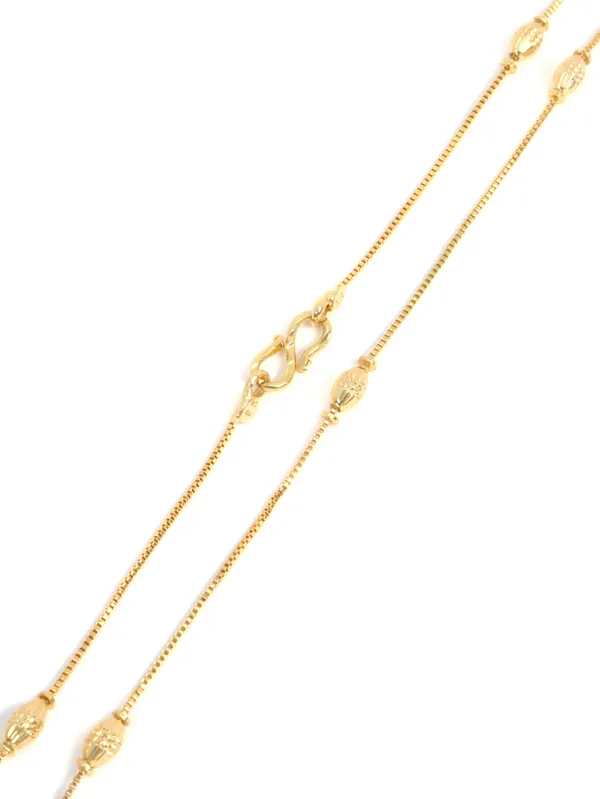 City_Girl_24_Ct_Gold_Plated_Anti_Tarnish_24_Inch_Copper_Chain_For_Girls_And_Women_Cn_1617