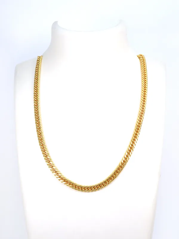 City_Girl_24_Ct_Gold_Plated_Anti_Tarnish_24_Inch_Copper_Chain_For_Men_And_Women_Cn_1699