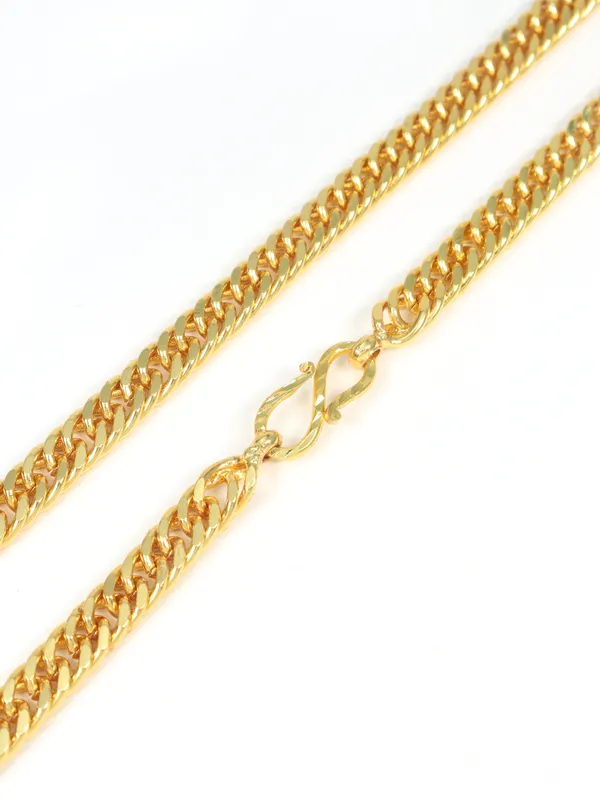 City_Girl_24_Ct_Gold_Plated_Anti_Tarnish_24_Inch_Copper_Chain_For_Men_And_Women_Cn_1699