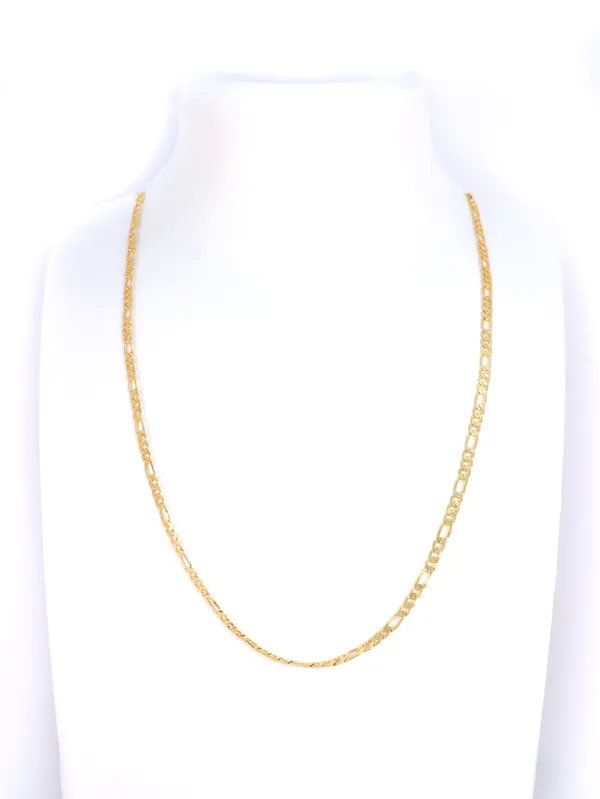 City_Girl_24_Ct_Gold_Plated_Anti_Tarnish_24_Inch_Copper_Chain_For_Men_And_Women_Cn_4068