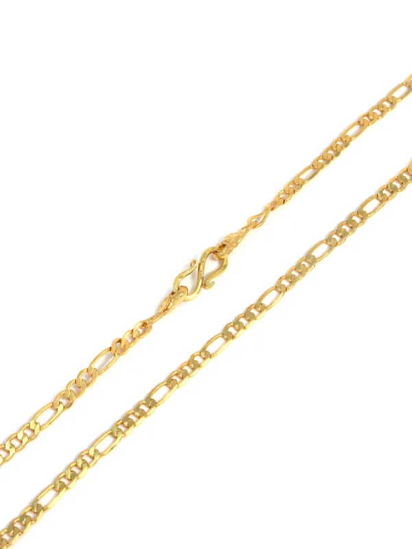 City_Girl_24_Ct_Gold_Plated_Anti_Tarnish_24_Inch_Copper_Chain_For_Men_And_Women_Cn_4068