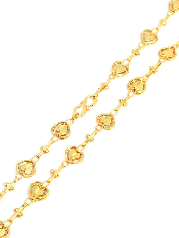 City_Girl_24_Ct_Gold_Plated_Anti_Tarnish_24_Inch_Copper_Chain_For_Girls_And_Women_Bgc_005