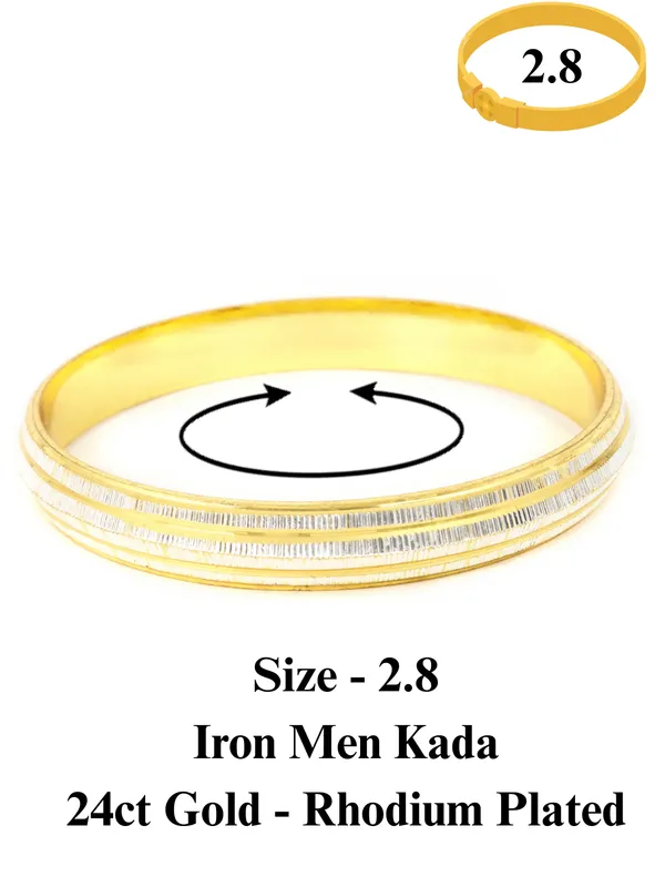 City_Girl_24ct_Gold_And_Rhodium_Plated_Anti_Tarnish_Iron_Kada_Bangle_Bracelet_For_Men_And_Boys_1_Pc_Kada_112