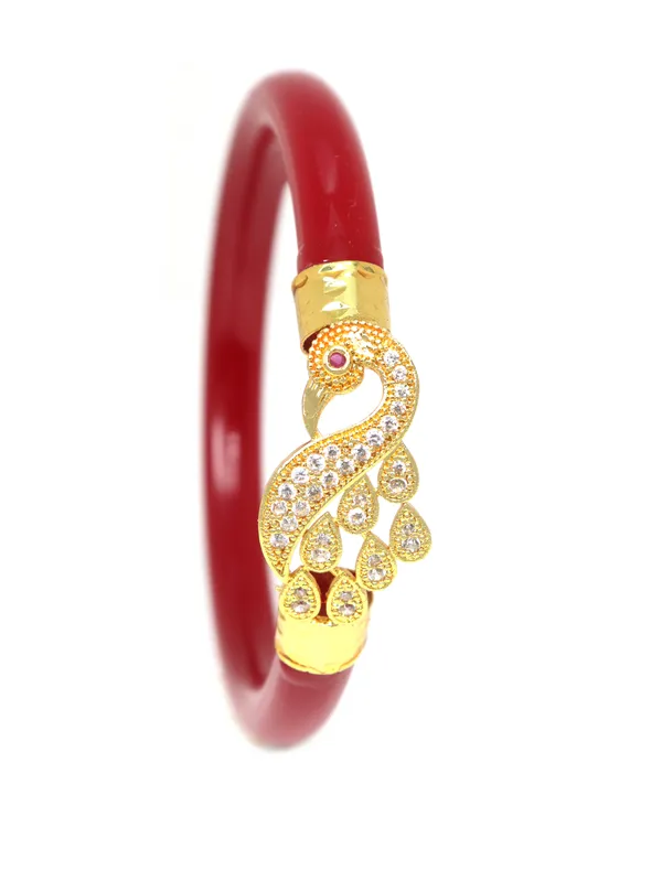 City_Girl_Bengali_24ct_Gold_Plated_Acrylic_Kada_Bangle_Pola_For_Girls_And_Women_Single_Pc_Lb_352r