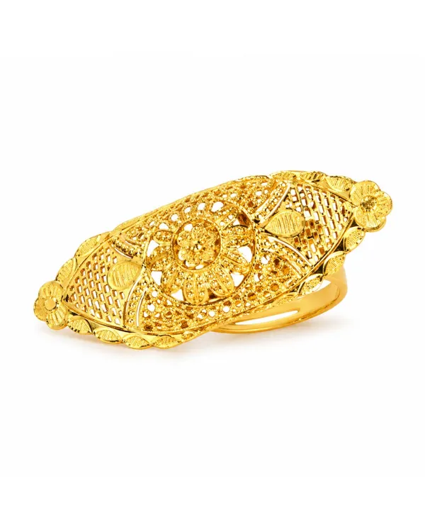 City_Girl_24ct_Gold_Plated_Finger_Ring_Elegant_Designer_Statement_Ring_For_Women_Party_Daily_Wear_Gold