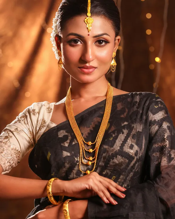 24ct_Gold_Plated_Long_Layered_Haram_Necklace_Set_For_Women_Copper_Base_Traditional_Jewellery_30_Inch_Necklace_With_Matching_Earrings_3_Cm_Ethnic_Wedding_Festive_Wear_Gold