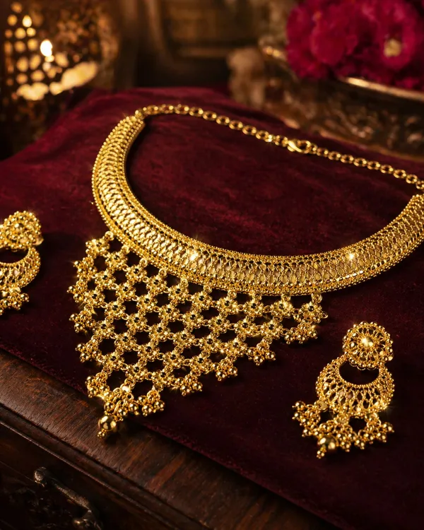 Ctiy_Girl_Jewellery_24k_Gold_Plated_Traditional_Chand_Bali_Necklace_Set_With_Earrings_Gold