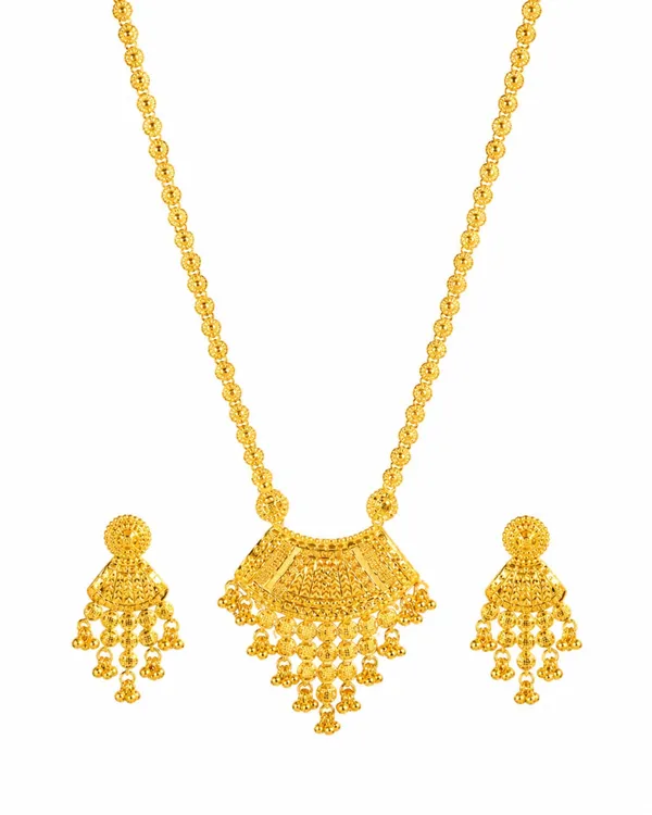 City_Girl_Wedding_Jewellery_Choker_Set_Gold