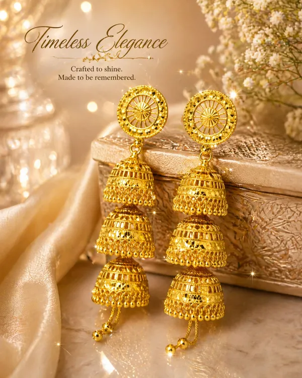 Luxury_Bridal_Wedding_Jewellery_Set_Earrings_Gold