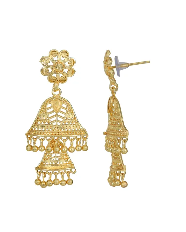 Bridal_Wedding_Jewellery_Set_Earrings_City_Girl_Gold