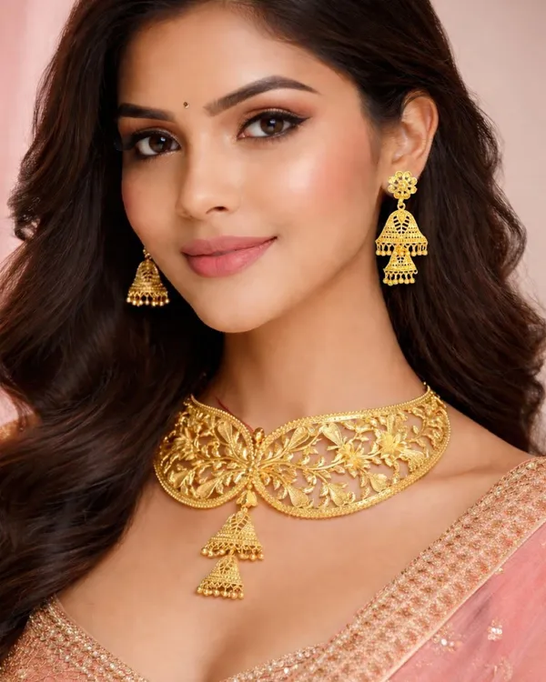 Bridal_Wedding_Jewellery_Set_Earrings_City_Girl_Gold