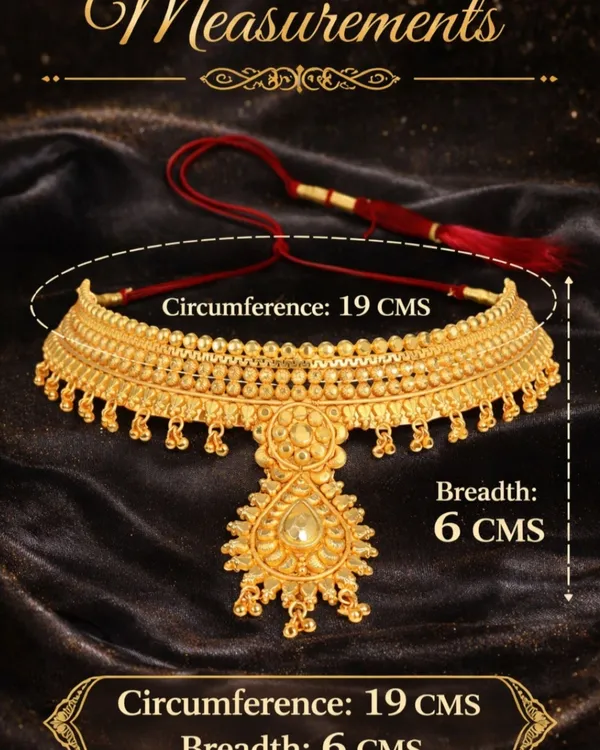 Bridal_Wedding_Jewellery_Set_With_Earrings_Gold