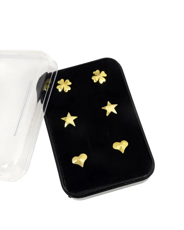 City_Girl_Gold_Plated_Stud_Earrings_Pack_Of_3_Anti_Tarnish_Daily_Wear_Jewellery_Gold