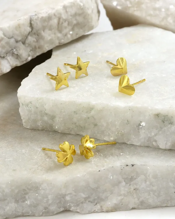 City_Girl_Gold_Plated_Stud_Earrings_Pack_Of_3_Anti_Tarnish_Daily_Wear_Jewellery_Gold