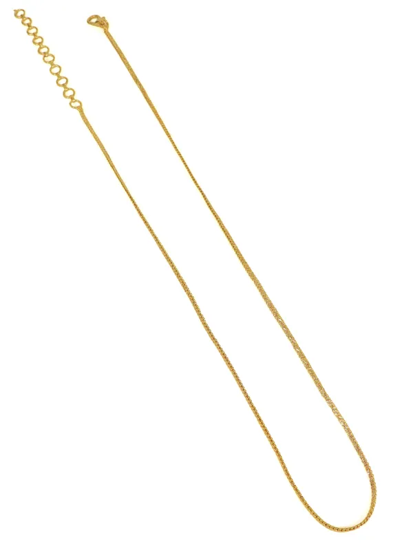City_Girl_Pack_Of_4_Gold_Plated_Necklace_Chains_For_Women_Girls_18_Inch_Chain_Set_Lightweight_Daily_Wear_Jewellery_Elegant_Minimalist_Fashion_Chains_Gold_Tone_Necklace_Combo_Pack_Default_Title