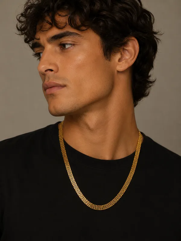 City_Girl_Jewellery_Gold_Plated_Chain_Pack_Of_2_For_Men_Women_24_Inch_Brass_Chain_Necklace_With_S_Hook_Lock_Stylish_Western_Fusion_Wear_Jewellery_Default_Title