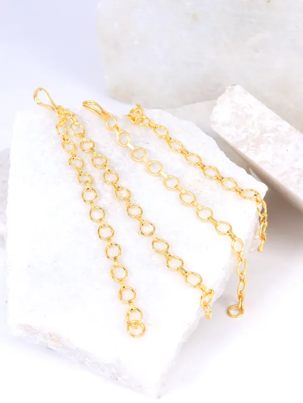 City_Girl_Kadi_Chain_Extension_Pair_Gold_Plated_Adjustable_Necklace_Extender_For_Chokers_Jewellery_Sets_Small_Closures_Pair_Of_2_Fashion_Jewellery_Accessory_Default_Title