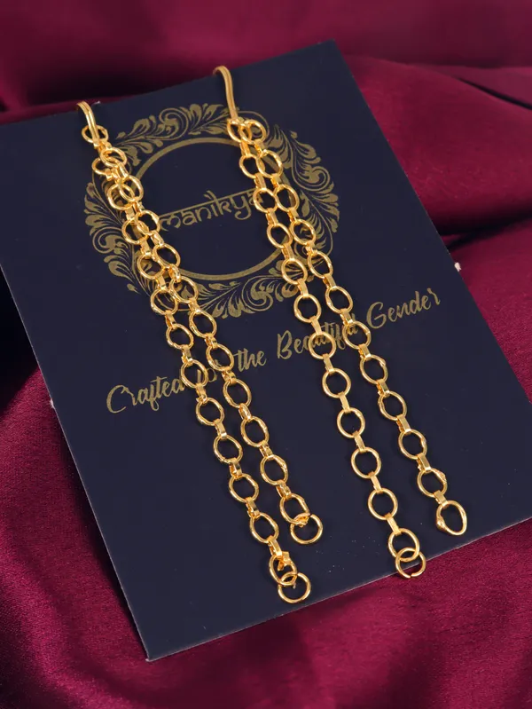 City_Girl_Kadi_Chain_Extension_Pair_Gold_Plated_Adjustable_Necklace_Extender_For_Chokers_Jewellery_Sets_Small_Closures_Pair_Of_2_Fashion_Jewellery_Accessory_Default_Title