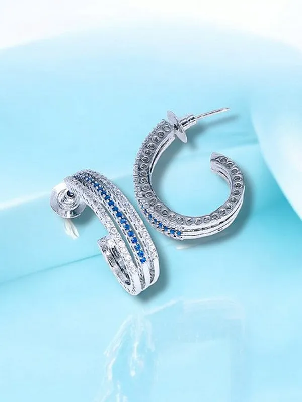 City_Girl_Shimmer_Rhodium_Plated_Elegant_Curve_Design_Studs_Navy_Blue_Copy_Default_Title