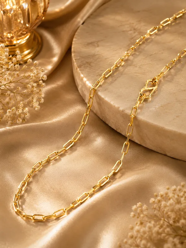 City_Girl_Jewellery_24ct_Gold_Plated_Chain_For_Women_Girls_20_Inch_Lightweight_Copper_Chain_Necklace_Gold_Replica_Daily_Wear_Necklace_Skin_Friendly_Rash_Free_Durable_Fashion_Jewellery_For_Casual_Office_Party_Wear_Default_Title