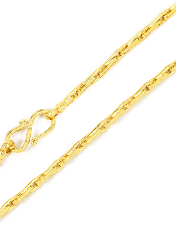 City_Girl_Jewellery_24ct_Gold_Plated_Chain_For_Women_Girls_24_Inch_Lightweight_Copper_Chain_Necklace_Gold_Replica_Daily_Wear_Necklace_Skin_Friendly_Rash_Free_Durable_Fashion_Jewellery_For_Casual_Office_Party_Wear_Default_Title