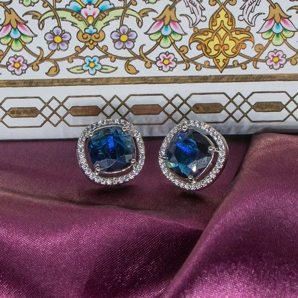 City_Girl_Brass_Rhodium_Plated_Scarlet_Aura_Cz_Studs_Midnight_Blue_Default_Title