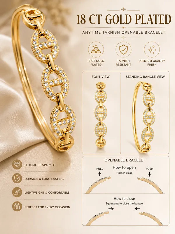 Citygirl_18k_Gold_Plated_Openable_Oval_Bracelet_For_Women_American_Diamond_Cubic_Zirconia_Cz_Stone_Kada_Anti_Tarnish_Fits_Sizes_2_4_2_6_2_8_Elegant_Party_Daily_Wear_Jewellery_Default_Title