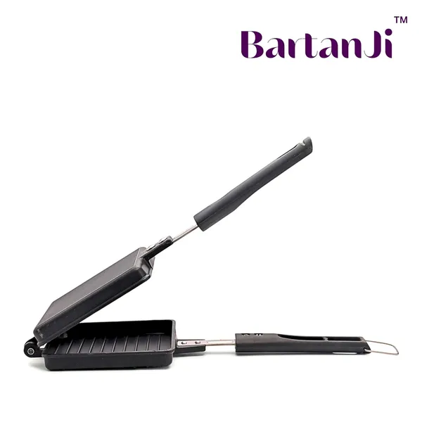 Non_Stick_Grill_Sandwich_Maker_With_Bakelite_Handles