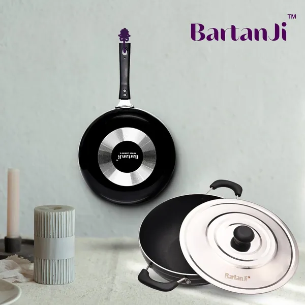 Non_Stick_Kadhai_And_Frying_Pan_Cookware_Set