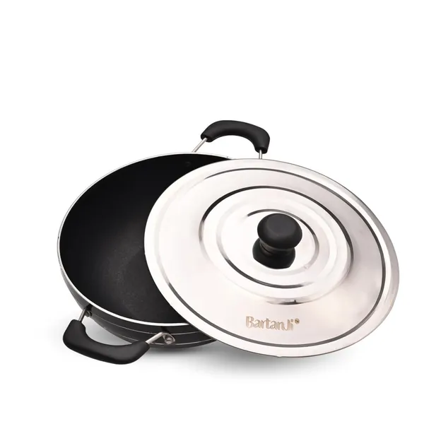 Non_Stick_Deep_Kadhai_With_Steel_Lid