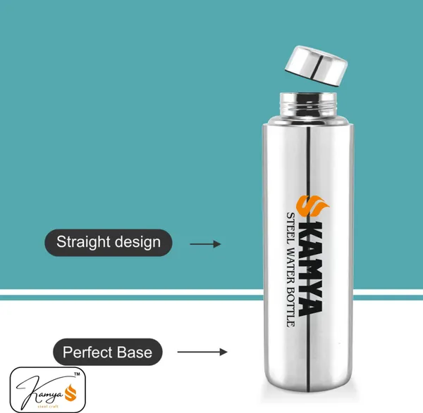 Kamya_Steel_Craft_Steel_Fridge_Bottle_1000_ml_Steel_Bottle_(Pack_of_1,_Steel/Chrome)