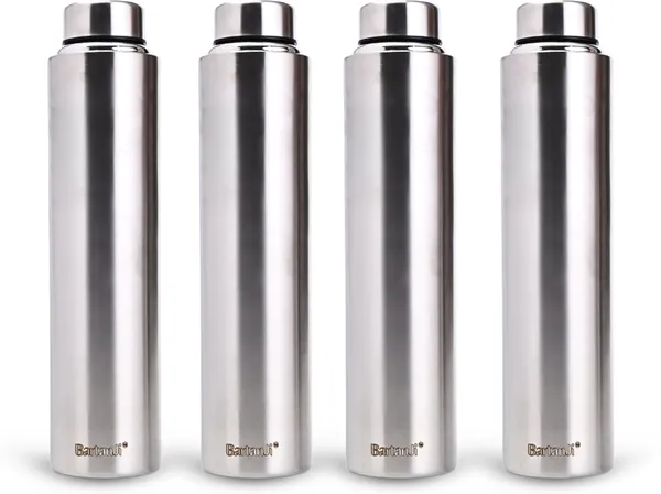 BartanJi_Stainless_Steel_Bottle_4000_ml_Aluminium_Bottle_(Pack_of_4,_Steel/Chrome)