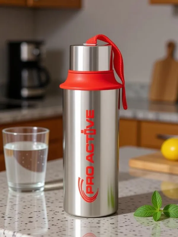 BartanJi_StainlessSteel_Water_Bottle_Leak-Proof_&_Rust-Free_Bottle_1000_ml_Stainless_Steel_Bottle_(Pack_of_1,_Red)