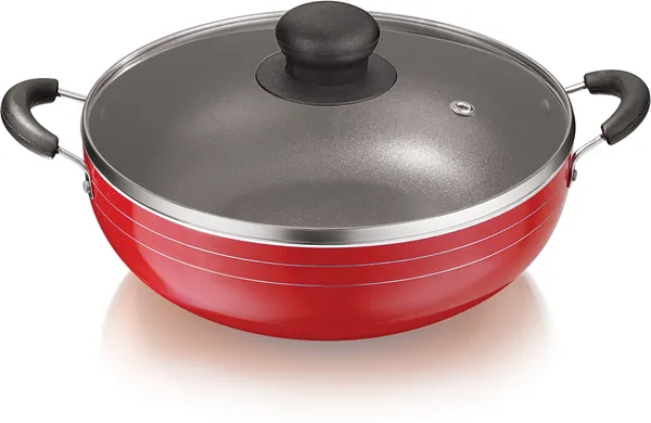 BartanJi_Kadhai_12_cm_diameter_with_Lid_1_L_capacity_(Aluminium,_Non-stick)