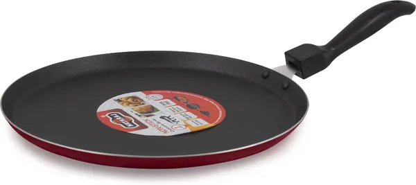 BartanJi_Aluminium_Non_Induction_Gas_Friendly_NonStick_Flat_Dosa_Tawa_5_MM,_Size_No.13_Tawa_26_cm_diameter_(Aluminium,_Non-stick)