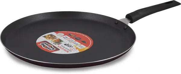 BartanJi_Aluminium_Non_Induction_Gas_Friendly_NonStick_Flat_Dosa_Tawa_5_MM,_Size_No.13_Tawa_26_cm_diameter_(Aluminium,_Non-stick)