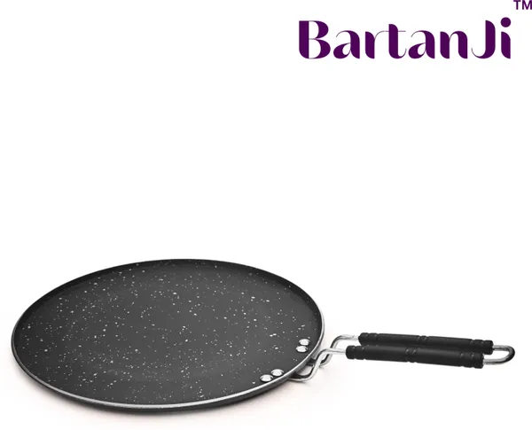 BartanJi_Multi_Tawa_with_Handle_built_with_a_4-layer_German_Greblon_non-stick_coating_Tawa_30_cm_diameter_(Aluminium,_Non-stick)