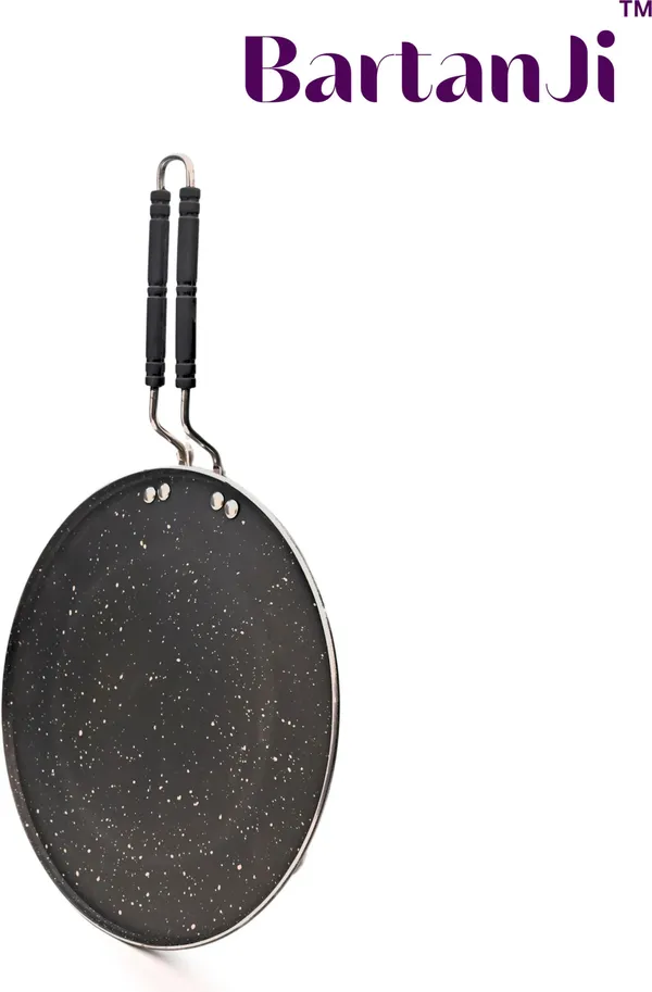 BartanJi_Multi_Tawa_with_Handle_built_with_a_4-layer_German_Greblon_non-stick_coating_Tawa_30_cm_diameter_(Aluminium,_Non-stick)