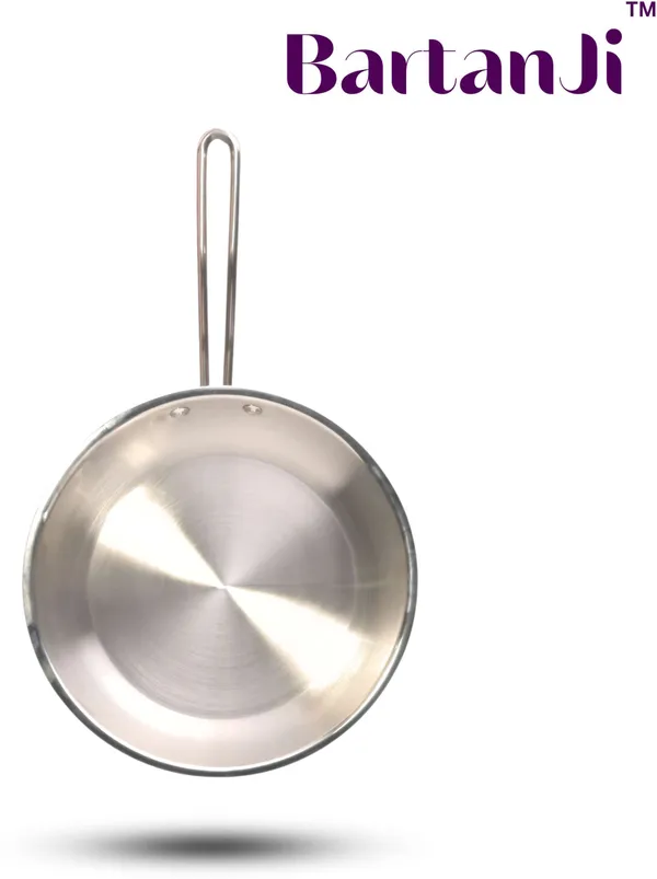 BartanJi_Stainless_Steel_Fry_Pan_for_Cooking_-_Frying_Pan_for_Home,_Kitchen_Uses_Fry_Pan_20_cm_diameter_1.5_L_capacity_(Stainless_Steel,_Non-stick)
