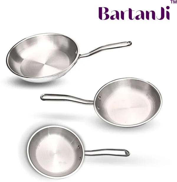 BartanJi_Stainless_Steel_Fry_Pan_for_Cooking_-_Frying_Pan_for_Home,_Kitchen_Uses_Fry_Pan_20_cm_diameter_1.5_L_capacity_(Stainless_Steel,_Non-stick)