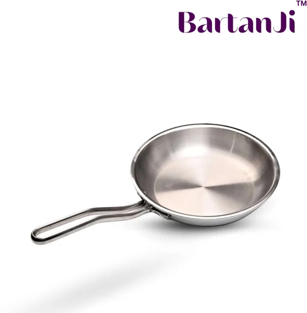 BartanJi_Stainless_Steel_Fry_Pan_for_Cooking_-_Frying_Pan_for_Home,_Kitchen_Uses_Fry_Pan_20_cm_diameter_1.5_L_capacity_(Stainless_Steel,_Non-stick)