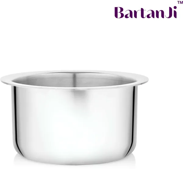 BartanJi_Stainless_Steel_Triply_Tope_for_Home,_Kitchen_Uses_-_Tope_for_Cooking_&_Boiling_Tope/Bhagona/Patila_2.8_L_capacity_18_cm_diameter_(Stainless_Steel,_Non-stick)