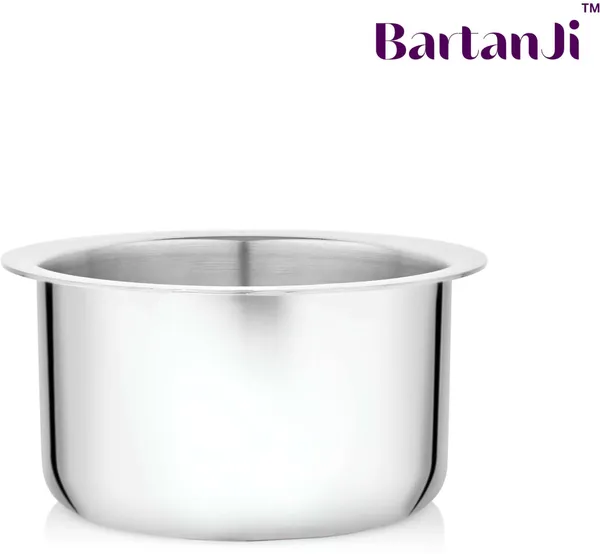 BartanJi_Stainless_Steel_Triply_Tope_for_Home,_Kitchen_Uses_-_Tope_for_Cooking_&_Boiling_Tope/Bhagona/Patila_1.5_L_capacity_15_cm_diameter_(Stainless_Steel,_Non-stick)