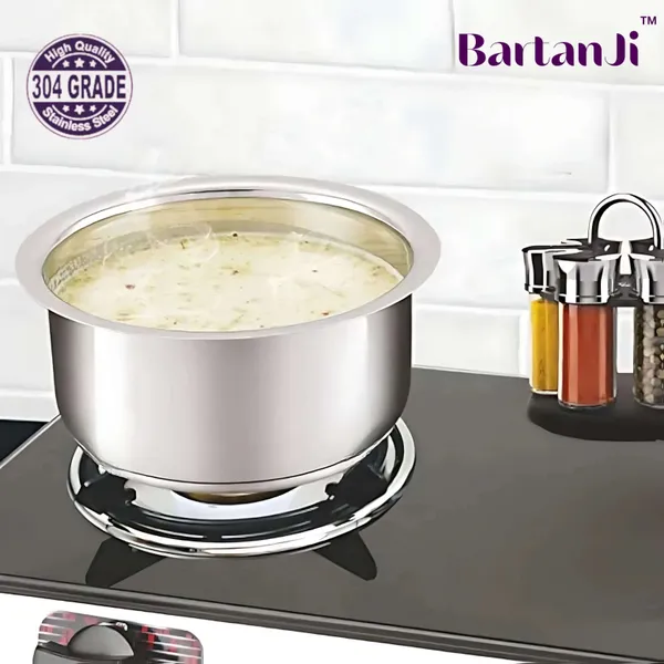 BartanJi_Stainless_Steel_Triply_Tope_for_Home,_Kitchen_Uses_-_Tope_for_Cooking_&_Boiling_Tope/Bhagona/Patila_1.5_L_capacity_15_cm_diameter_(Stainless_Steel,_Non-stick)