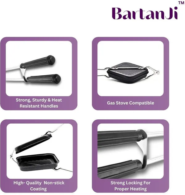 BartanJi_Grill_Toaster_Grill_Sandwich_Maker_(Black)